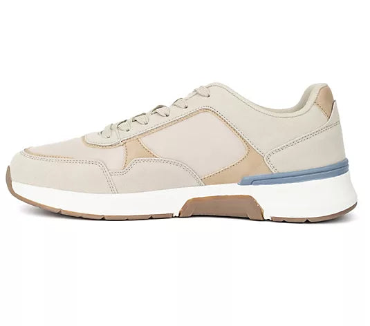 New York & Company Men's Harvey Low Top Sneakers  Beige Size 13