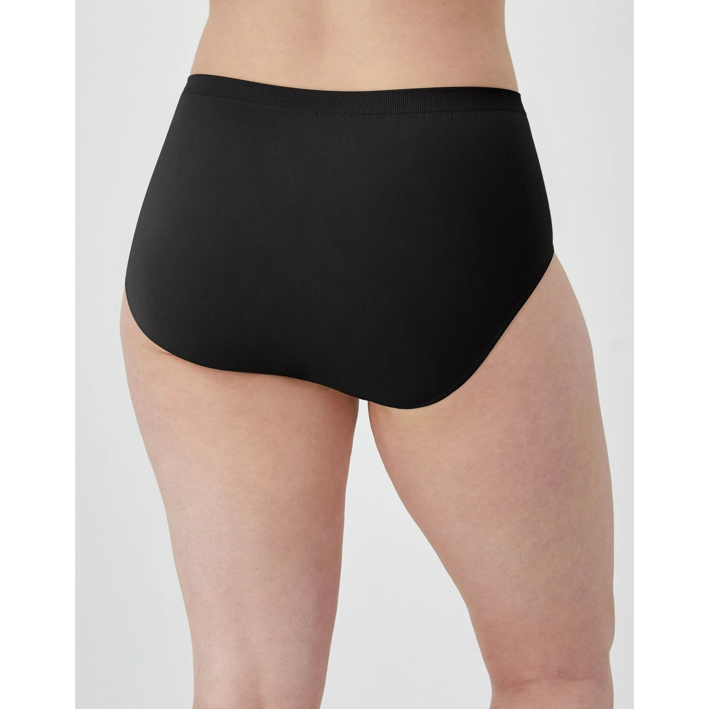 Bali Women's Breathe Lace High-Rise Full Brief  Black Size L