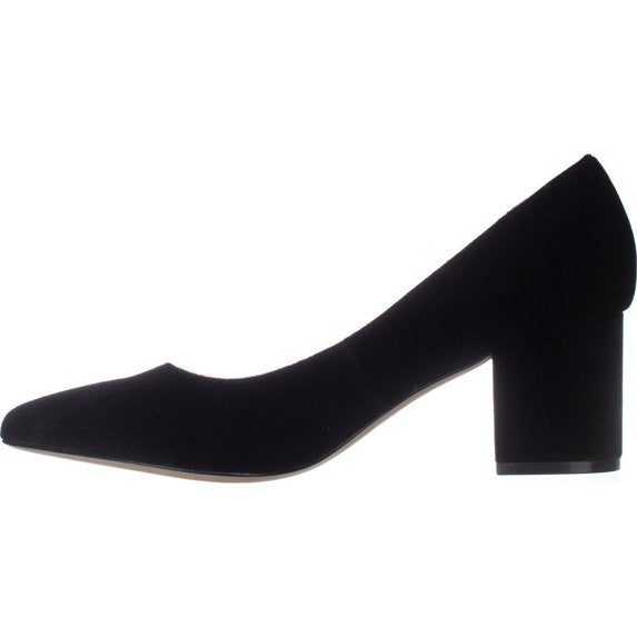 STEVEN by Steve Madden Women's Bambu Dress Pumps  Black Velvet Size 7.5