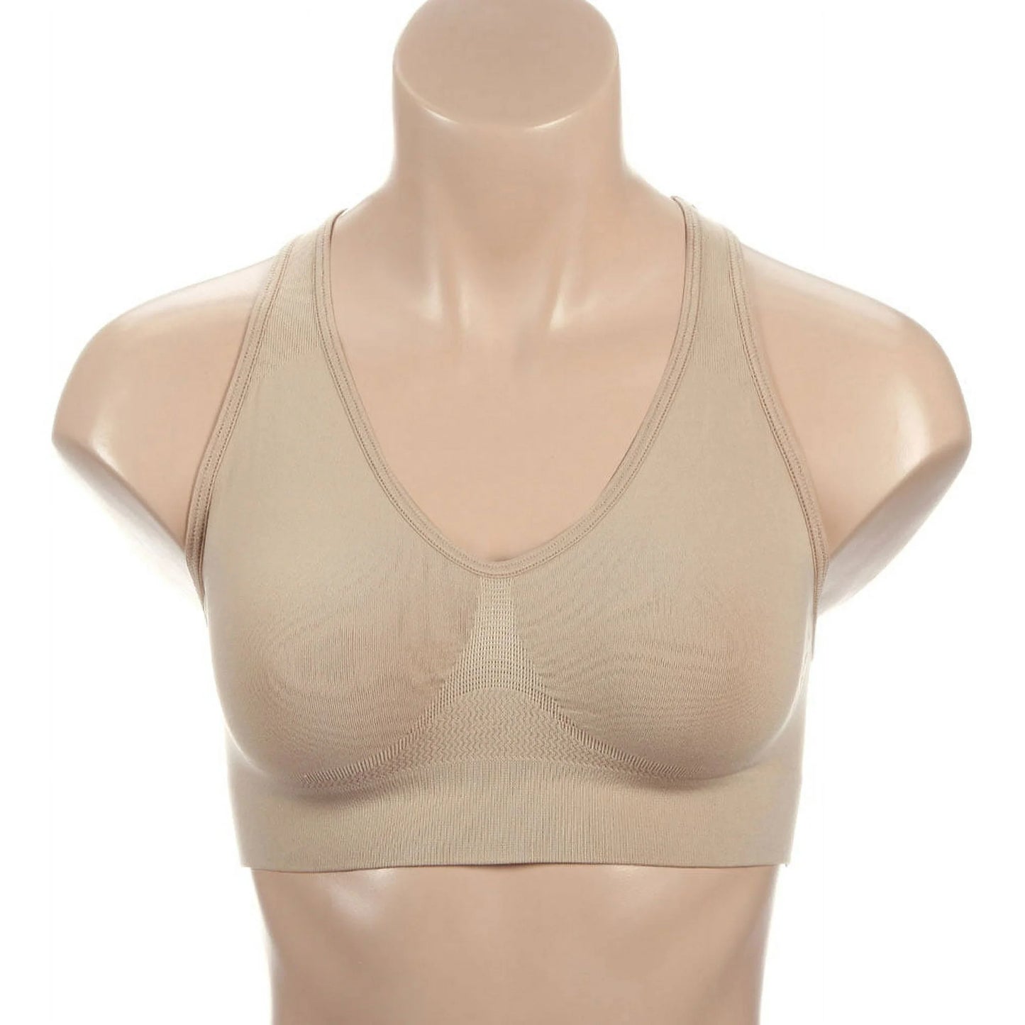 Hanes Ultimate Comfy Support Bra  Color Nude Size S