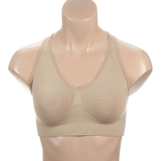 Hanes Ultimate Comfy Support Bra  Color Nude Size S