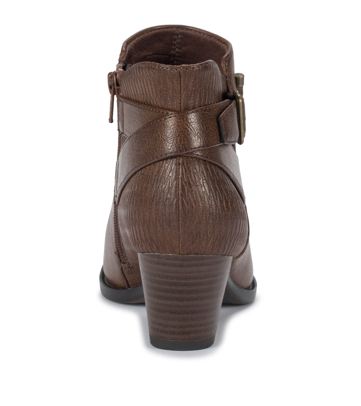 Baretraps Women's Reggie Block Heel Ankle Booties  Color Brush Brown Size 5M