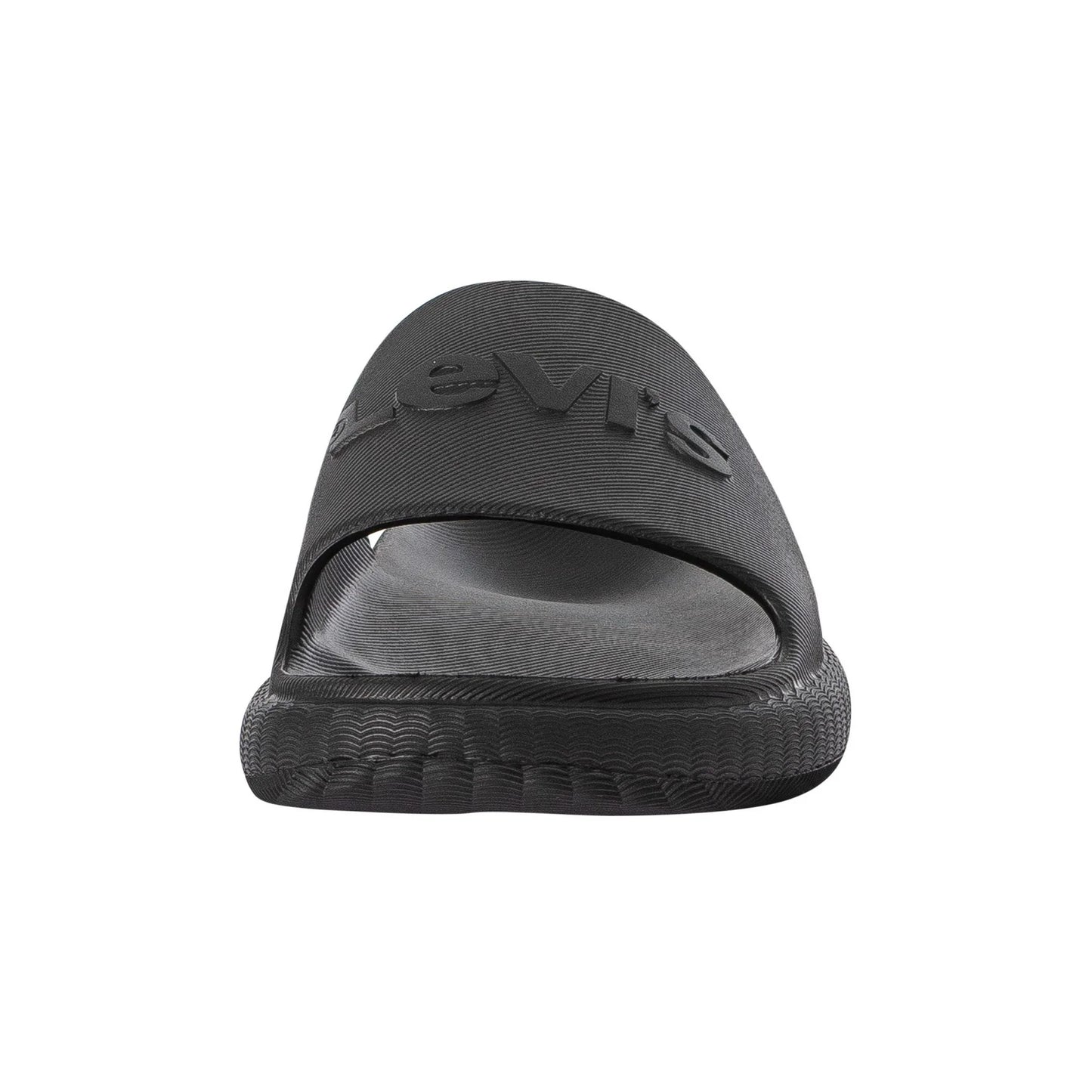 Levi's Men's Embossed June Next Slide  Black Size 11
