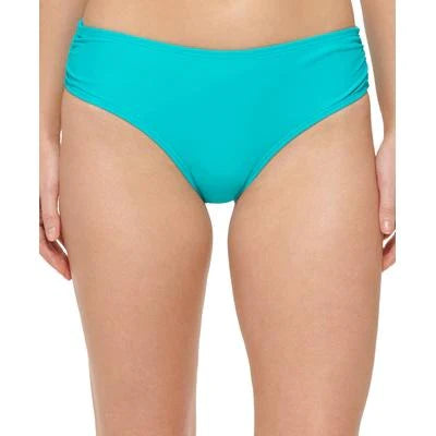 Calvin Klein Classic Mid-Rise Hipster Bikini Bottom  Color Tropical Waters Size M