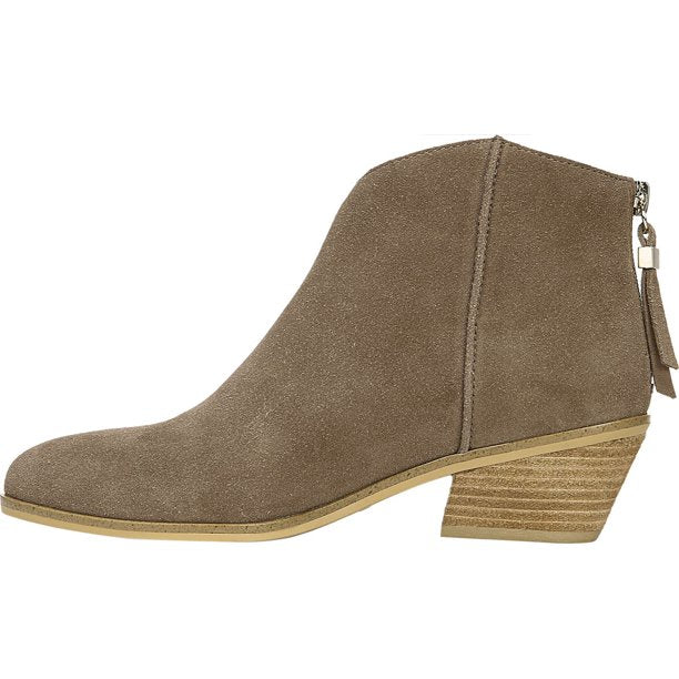 Dr. Scholl's Women's Lucky One Ankle Boot  Color Taupe/Grey Size 9.5M