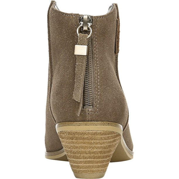 Dr. Scholl's Women's Lucky One Ankle Boot  Color Taupe/Grey Size 9.5M