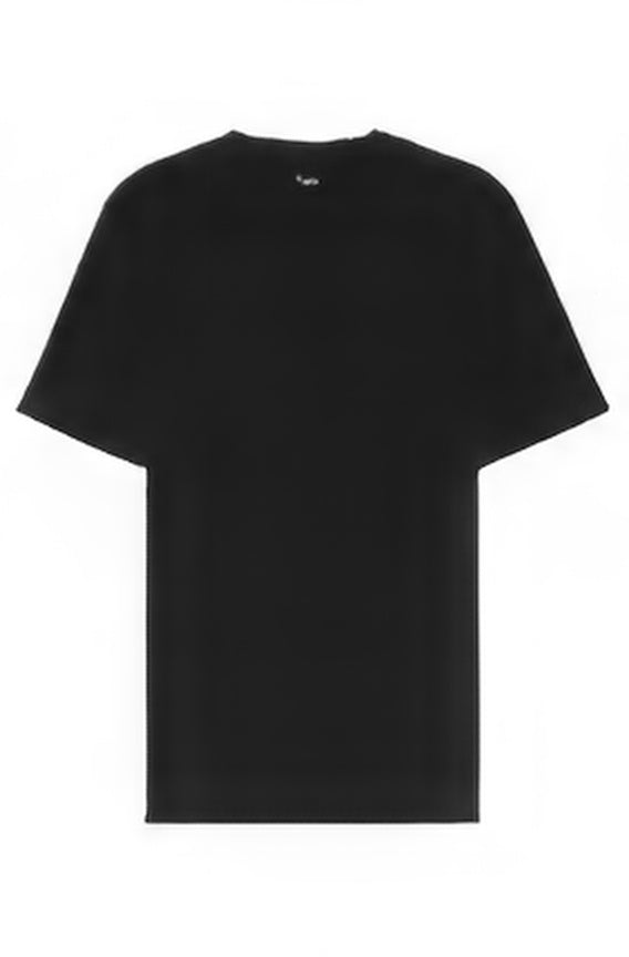 Hugo Boss Men's Bubble-Jacquard Structure Cotton Blend T-shirt  Black Size L