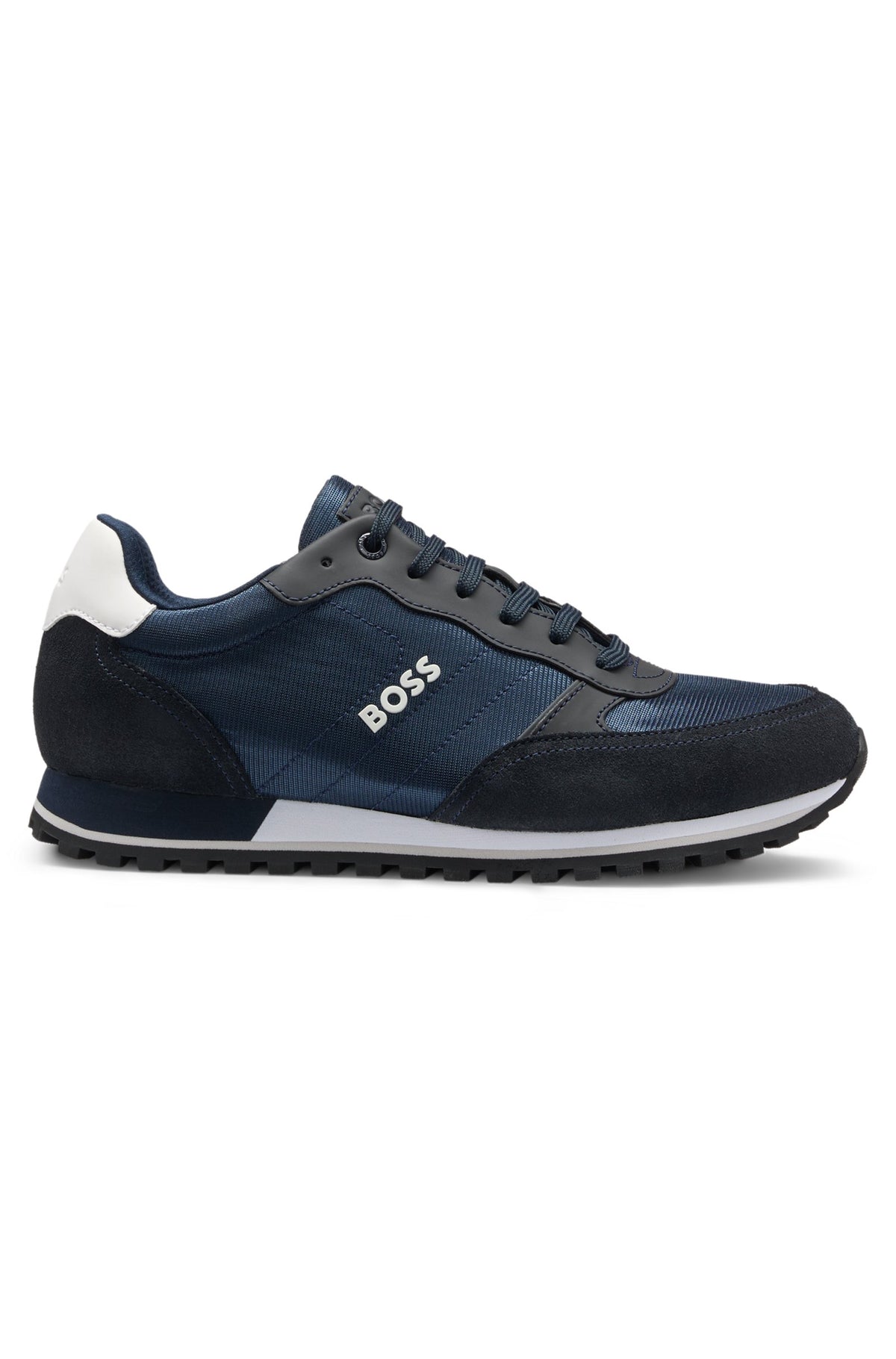 Hugo Boss Men's Parkour Round Toe Shoes  Dark Blue Size 11