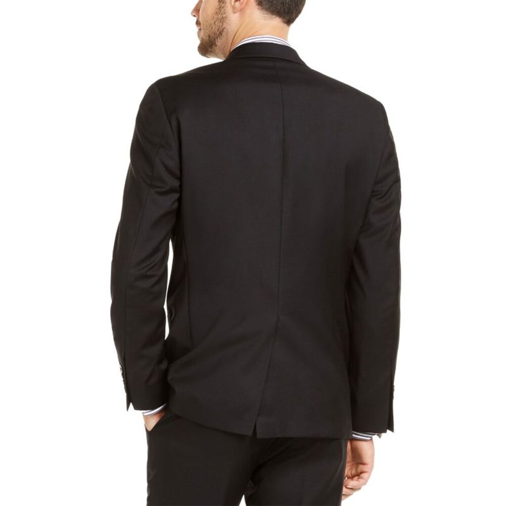 LAUREN RALPH LAUREN Men’s Lattimore Classic-Fit UltraFlex Suit Jacket  Color Black  Size 42R