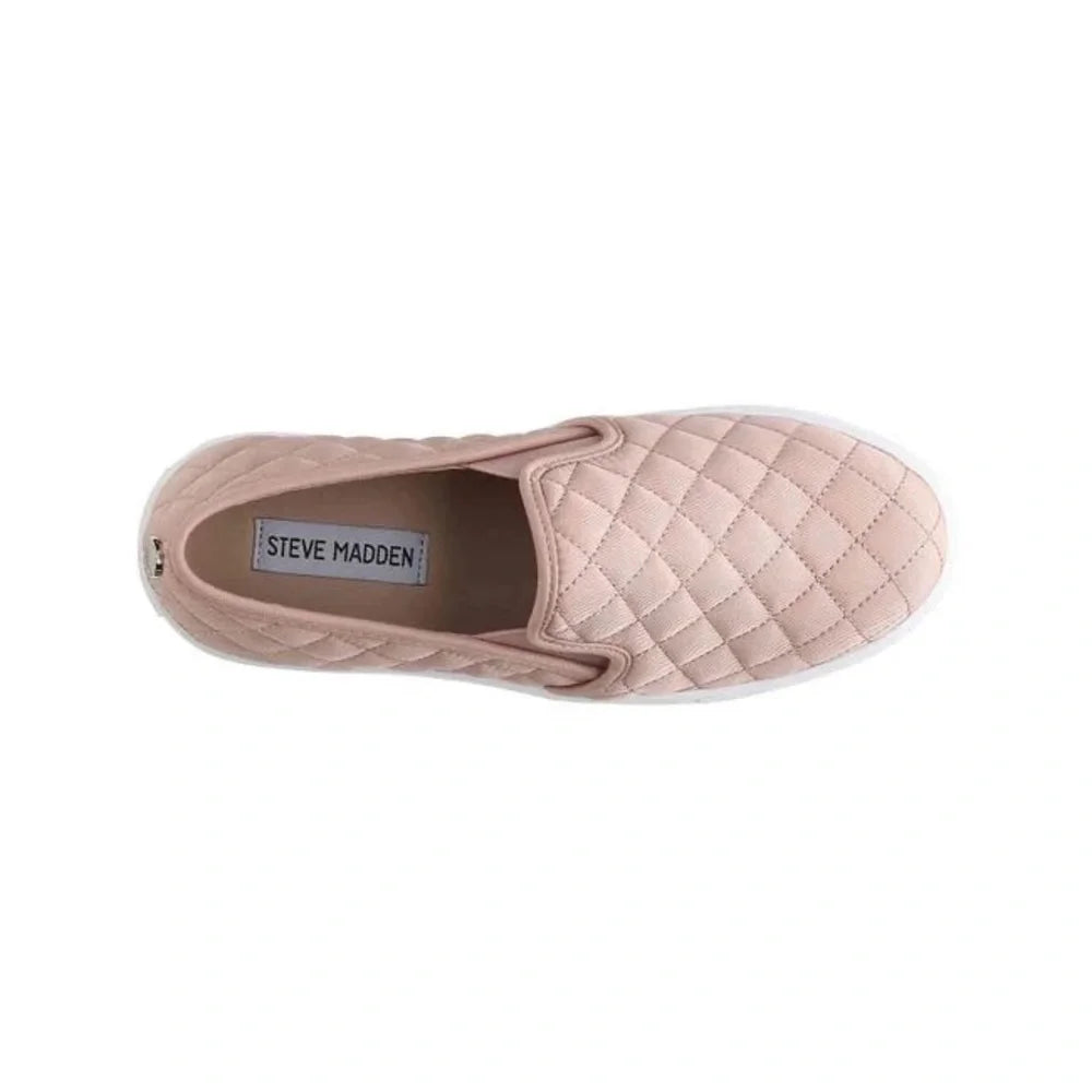 Steve Madden Women's Ecntrcqt Fashion Sneakers  Blush Size 9.5