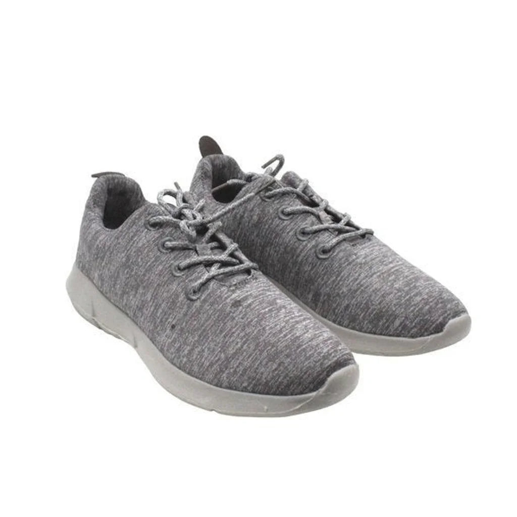 Sugar Women's Gabber Lace-Up Manmade Sneakers  Color Gray Size 8.5M