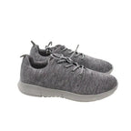 Sugar Women's Gabber Lace-Up Manmade Sneakers  Color Gray Size 8.5M
