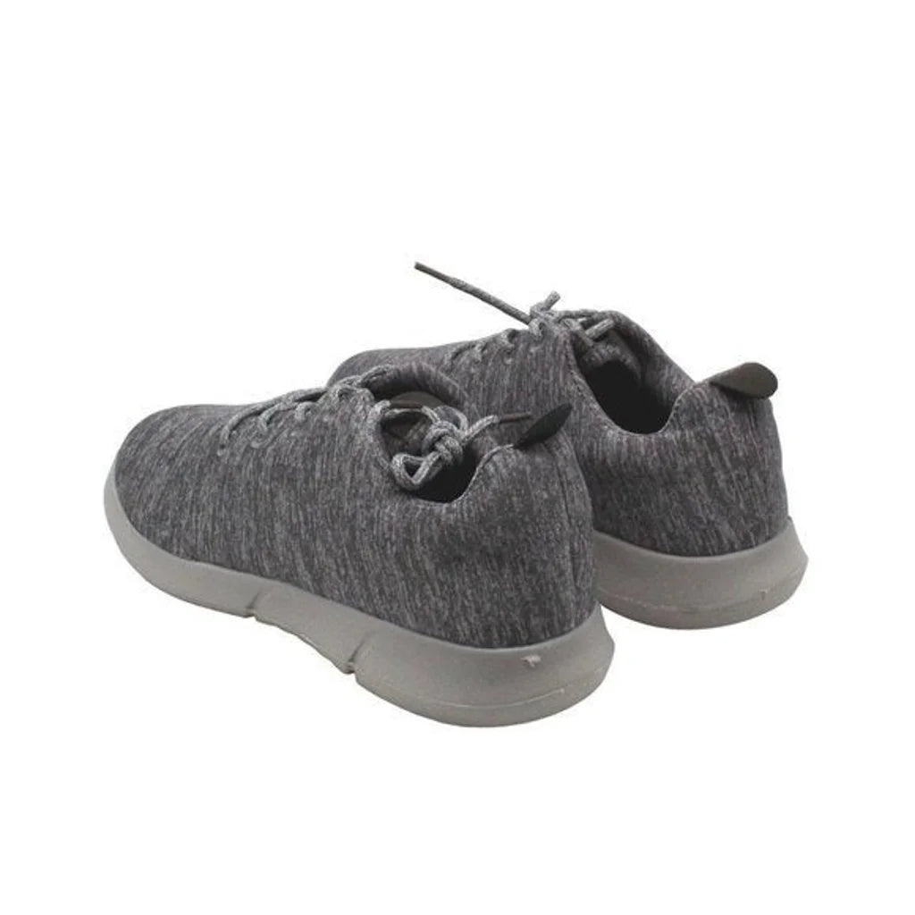 Sugar Women's Gabber Lace-Up Manmade Sneakers  Color Gray Size 8.5M