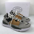Madden Men's Graner Fabric Low-Top Lace-Up Sneakers  Gray Multi Size 10