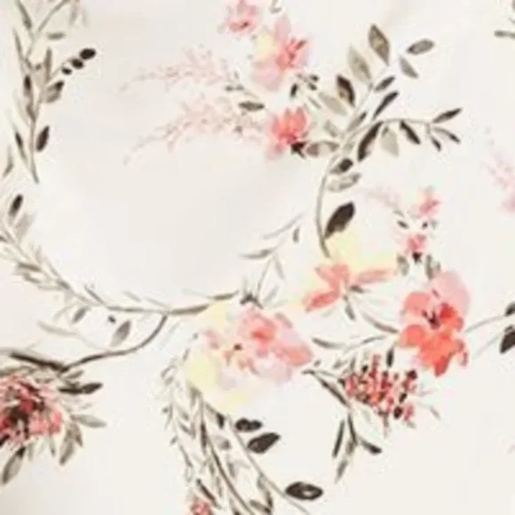 Lauren Ralph Lauren Petite Latoya Floral Ruffle Sleeve Party Dress  Color Cashew/Pink Size 6P