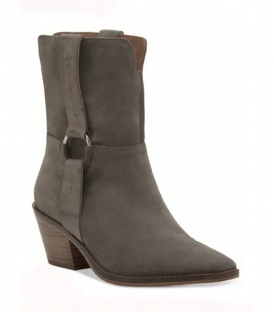 Lucky Brand Women's Kamaree Booties  Color Dark Taupe Size 8M