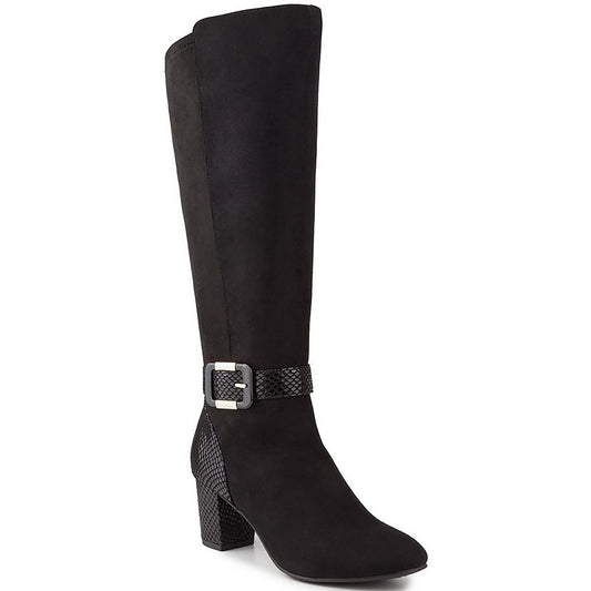 Karen Scott Women's Isabell Dress Boots  Color Black Size 6.5M