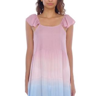 Raviya Ombre Maxi Coverup Dress  Color Mauve Ombre Size L