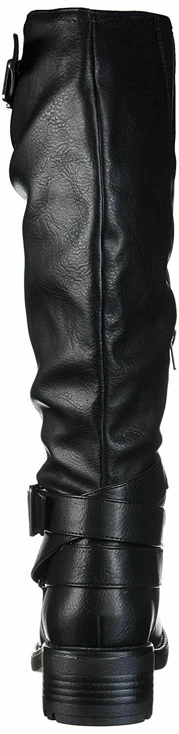 Carlos by Carlos Santana Women's Sabina Knee High Wide-Calf Boot  Color Black WC Size 5.5M