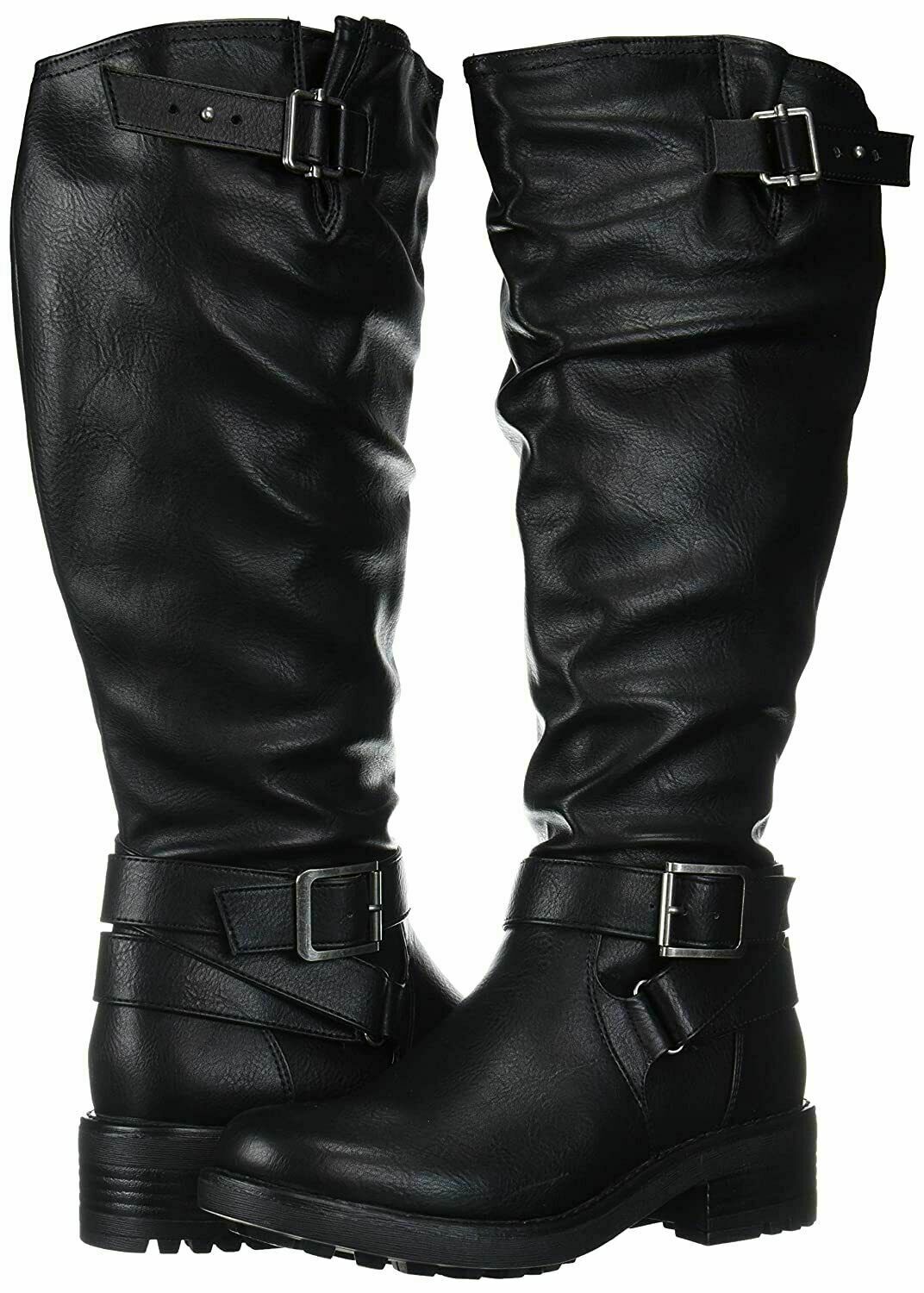 Carlos by Carlos Santana Women's Sabina Knee High Wide-Calf Boot  Color Black WC Size 5.5M