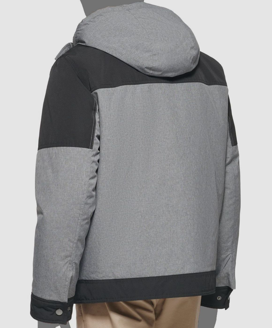 Club Room Men's 3-in-1 Hooded Jacket  Color Ice Size XL