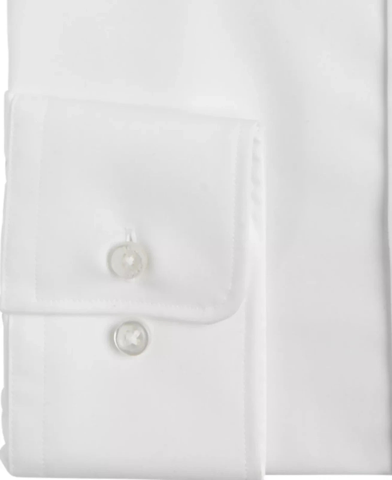 Hugo Boss Men's Modern-Fit Cotton Dress Shirt  Light Pastel White Size 17.5
