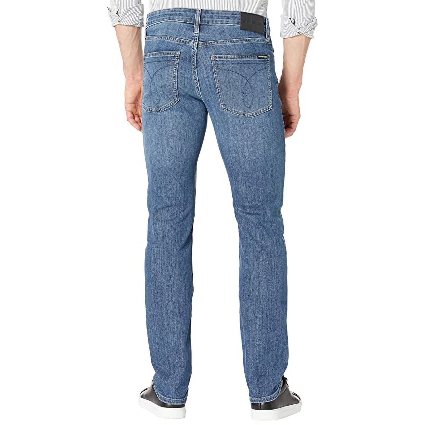 Calvin Klein Men's Slim-Fit Nantucket Jeans  Blue Floodlight W29xL30 (No Tag)