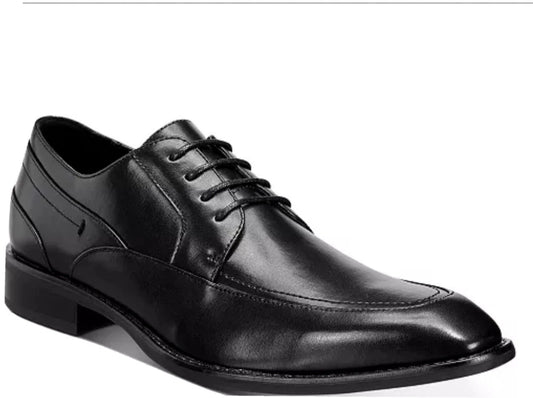 Alfani Sheldon Men's Lace-up Oxford Dress Shoes  Black Size 8.5