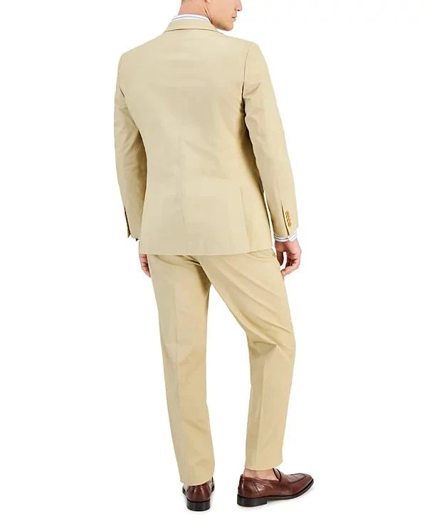 Nautica Men's Modern-Fit Suit Jacket  Solid Tan Size 40S