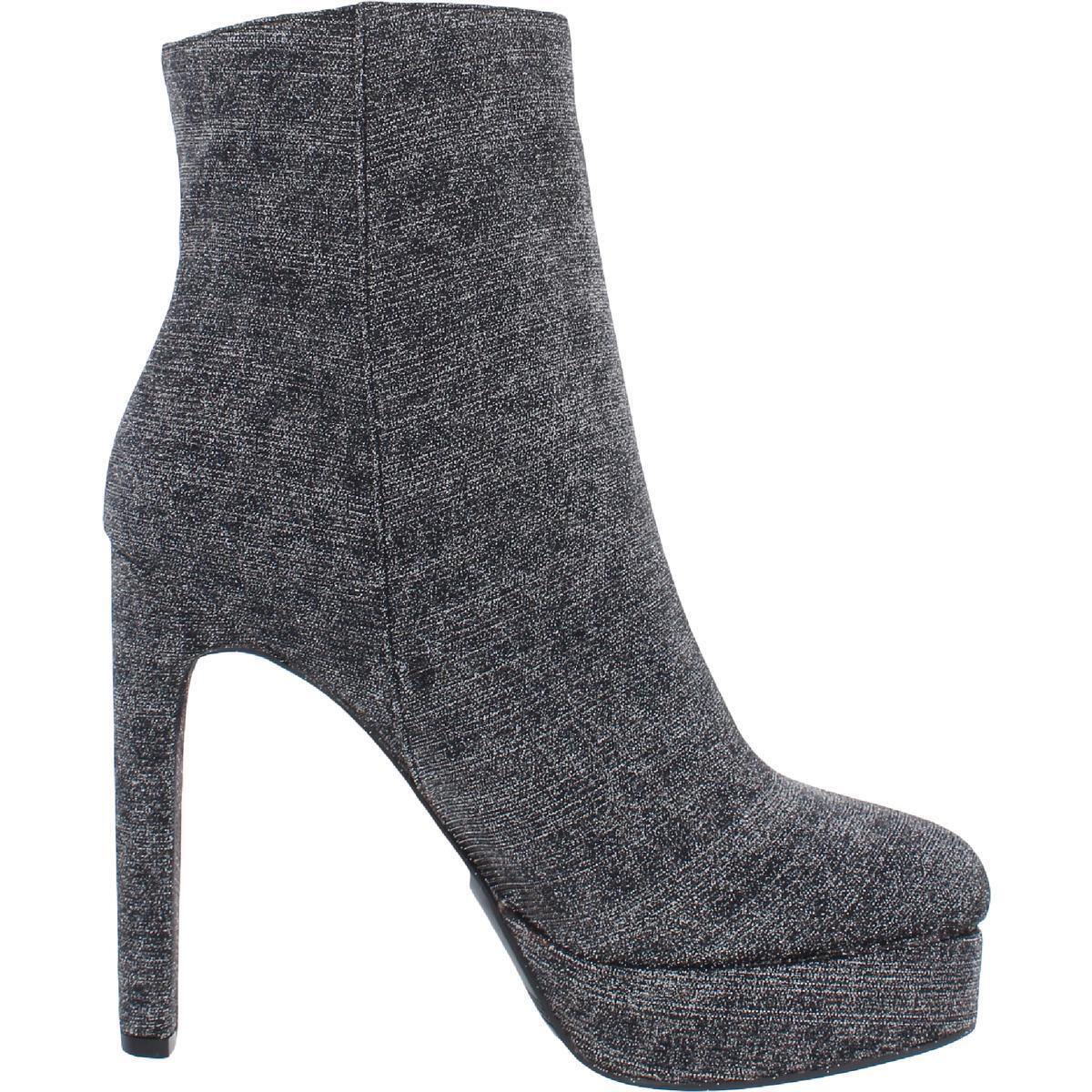 Guess Women's Dejah Faux Suede Booties  Color Silver Size 9M