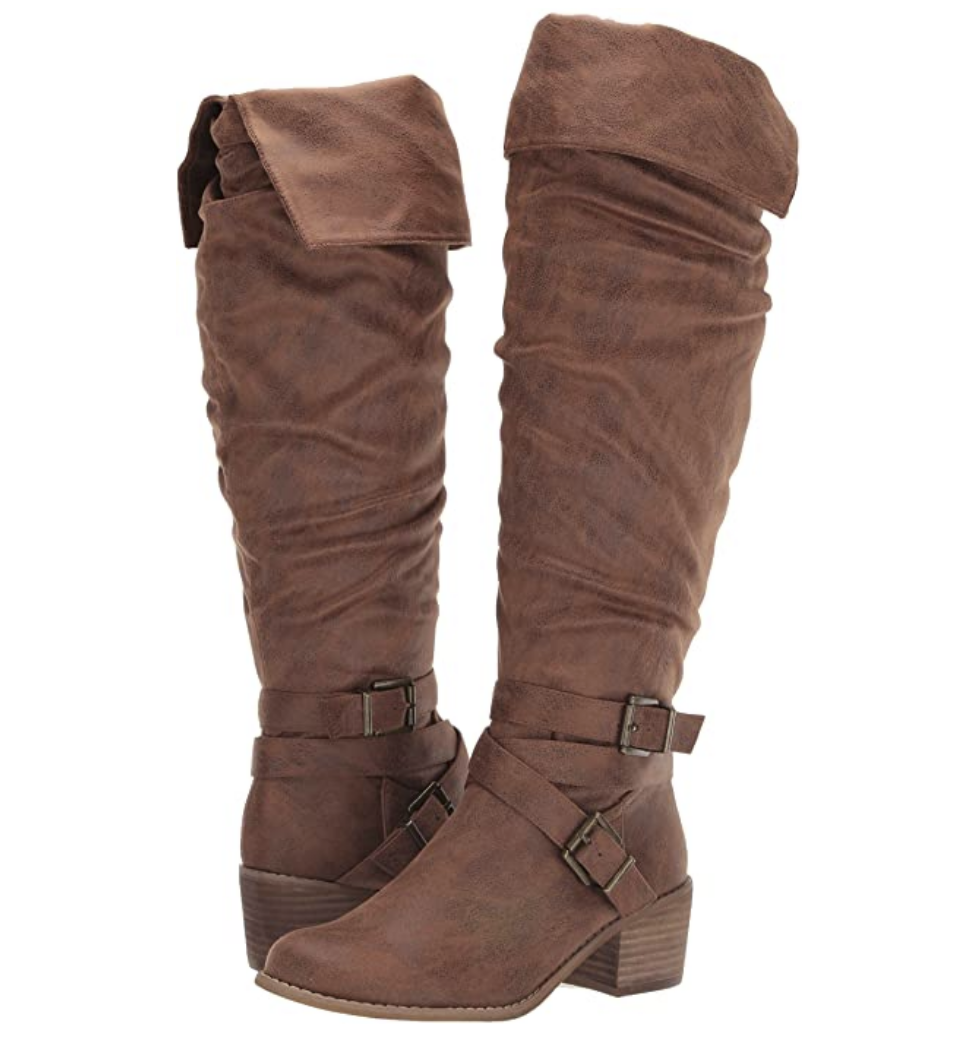 Carlos by Carlos Santana Women's Jada Over The Knee Boots  Color Brown Size 5M
