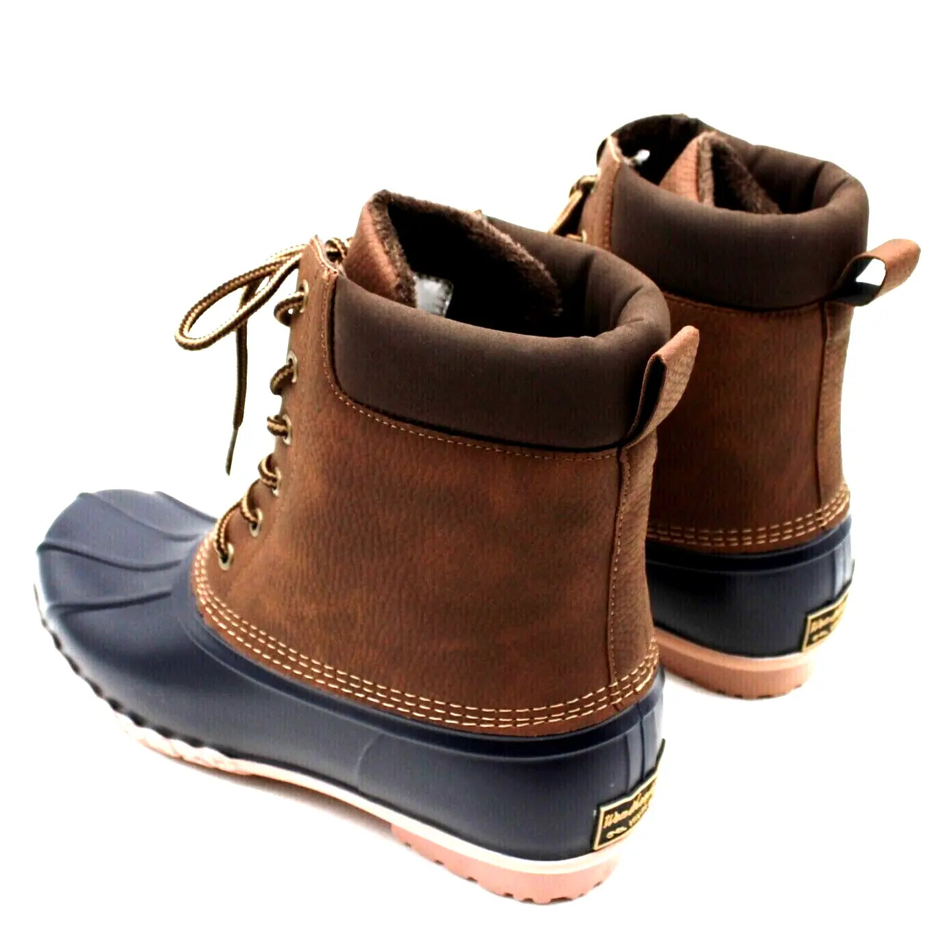Weatherproof Vintage Men's Adam Duck Boots  Color Tan Leather Size 11