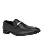 GUESS Men's Herzo Slip On Ornamented Dress Loafers  Black Size 9