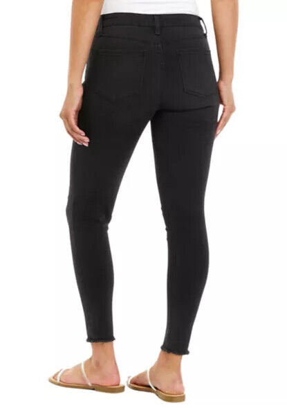 Tinseltown Juniors Ripped Skinny Jeans  Color Black Size 3