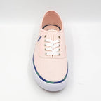 Polo Ralph Lauren Men's Keaton Leather-Trim Canvas Sneaker  Color Carmel Pink Size 11.5