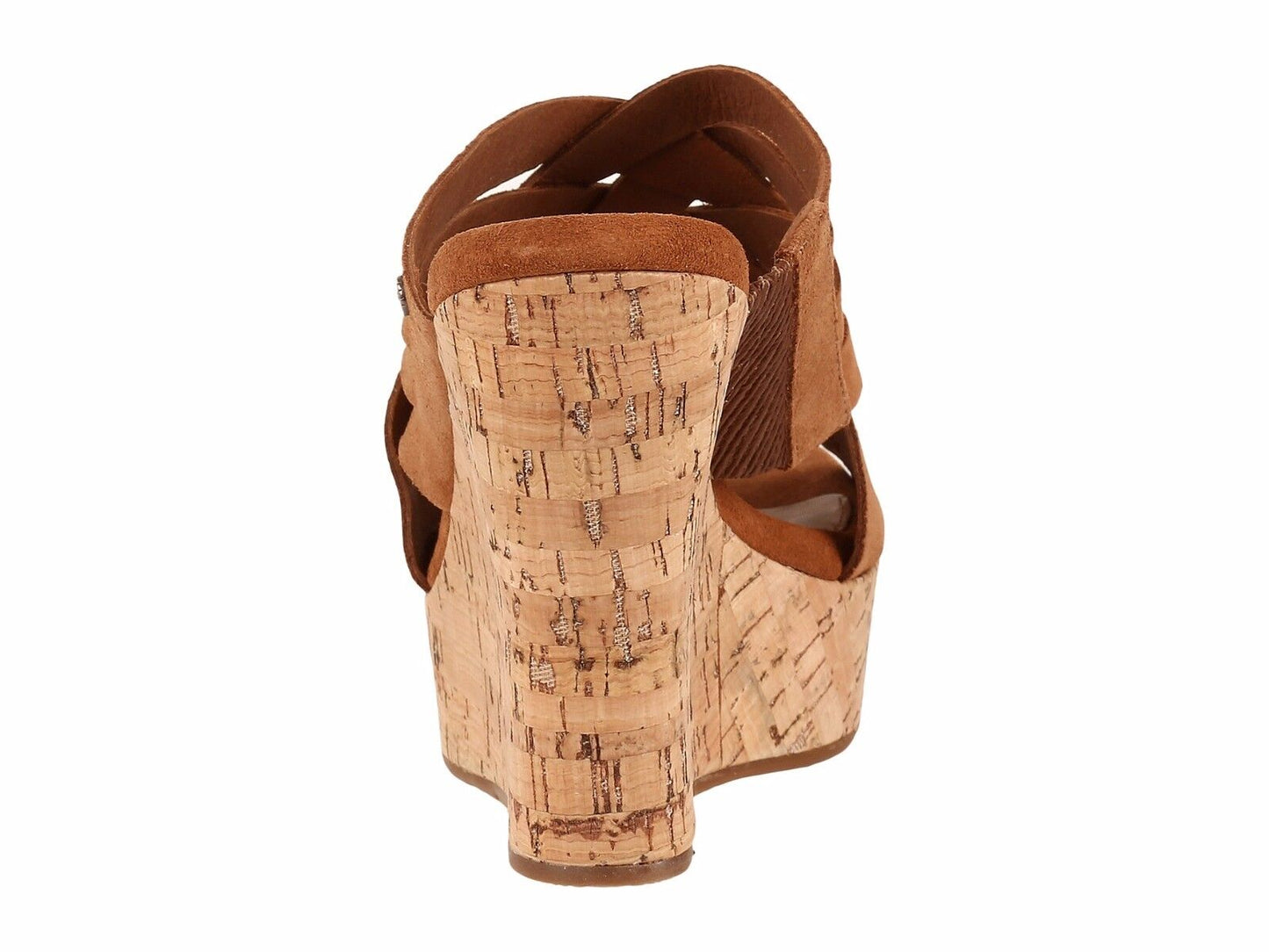 UGG Women's Marta High Wedge Sandal  Color Chestnut Size 12M