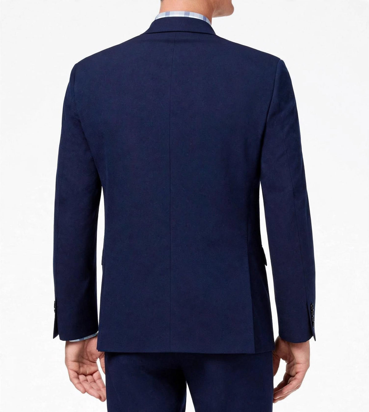 RYAN SEACREST Men's Distinction Modern Fit Stretch Suit Jacket  Bright Navy Size 46L