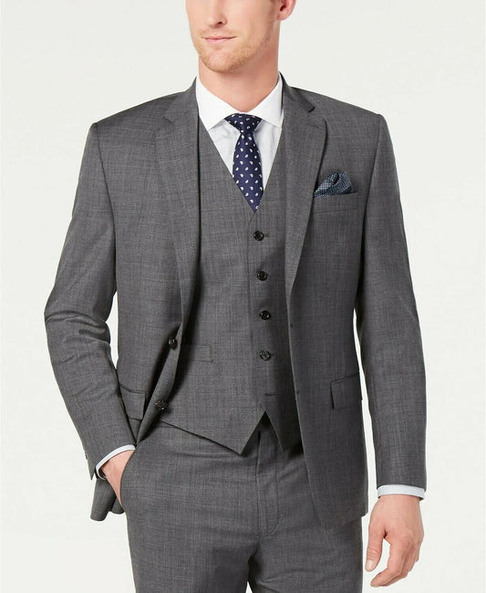 Lauren Ralph Lauren Men's Classic-Fit UltraFlex Lattimore Jacket  Gray Sharkskin Size 40R
