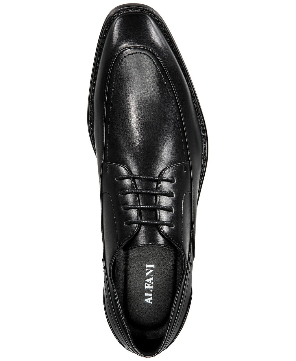 Alfani Men's Sheldon Lace-up Oxford Dress Shoes  Black Size 10