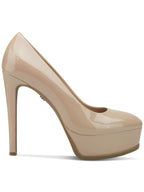 Thalia Sodi Women's Stasia Slip-On Stasia Stiletto Pumps  Color Nude Patent PU Size 10M