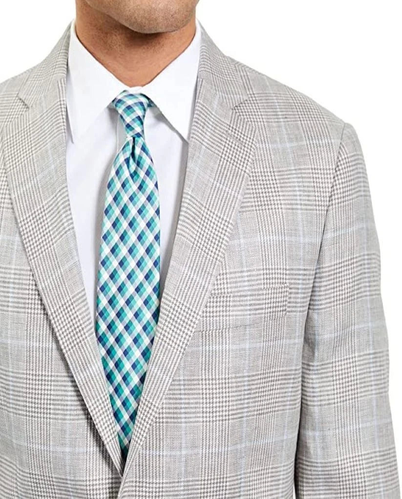 Lauren Ralph Lauren Men's "Lassiter" Ultraflex Linen Sport Coat Blazer  Gray Size 42L