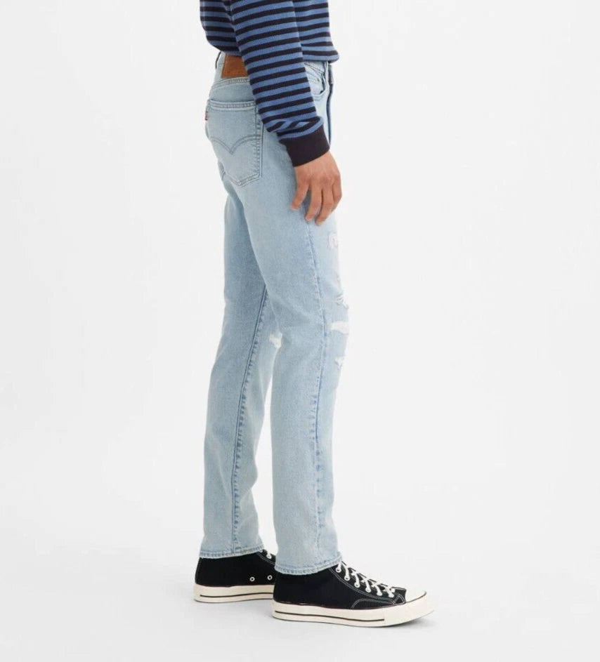 Levi's Men's 510 Skinny Stretch Mid Rise Jeans  Light Wash W34xL32