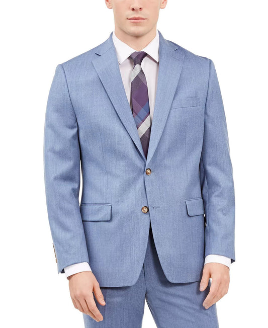Lauren Ralph Lauren Men's UltraFlex Classic-Fit Suit Jacket Light Blue Size 44S