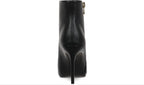 INC International Concepts Women's Sarishaa Zip Booties  Black Smooth Size 10