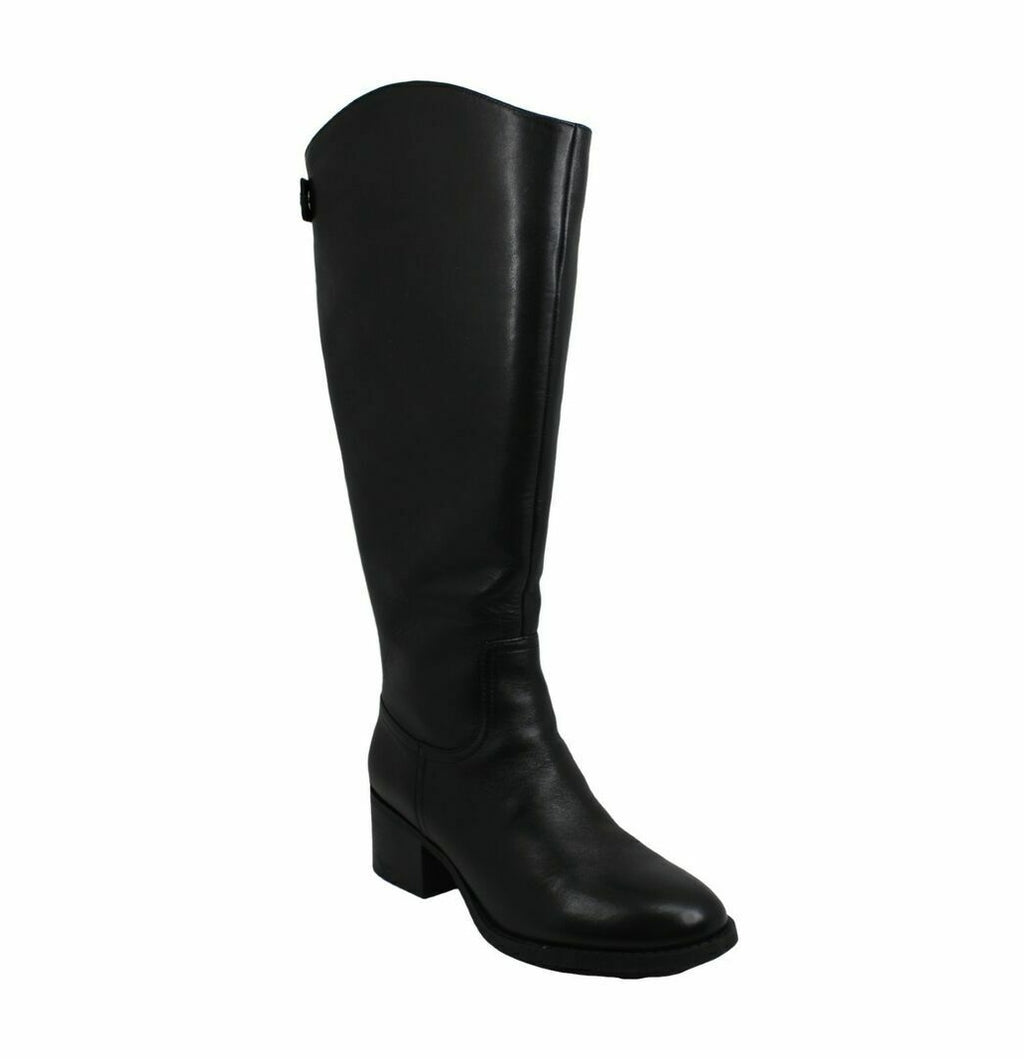 INC International Concepts Ceriel Closed Toe Knee High Boots  Color Black Size 8.5M Wide Calf