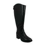 INC International Concepts Ceriel Closed Toe Knee High Boots  Color Black Size 8.5M Wide Calf
