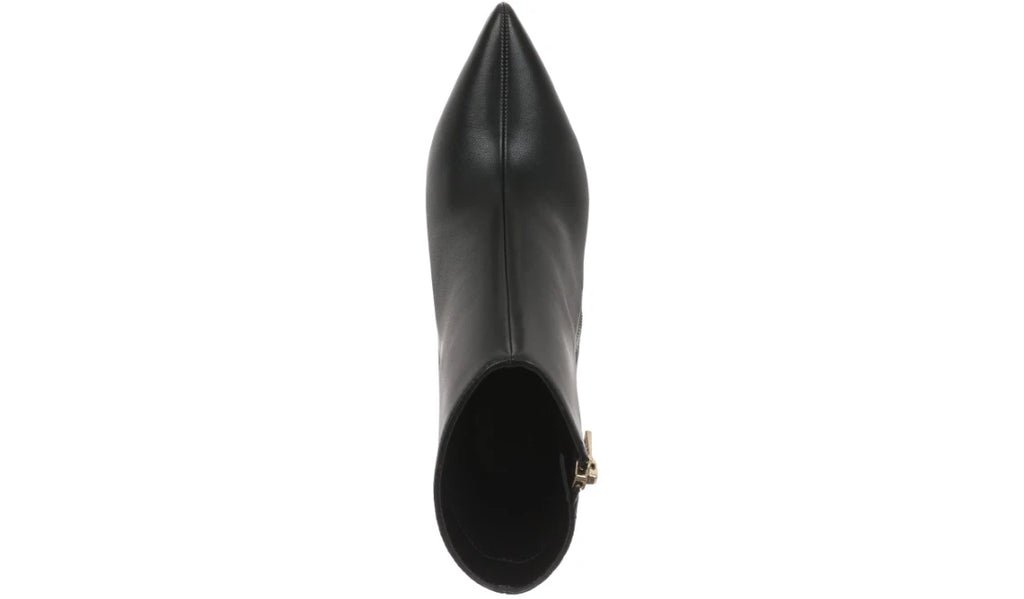 INC International Concepts Women's Sarishaa Zip Booties  Black Smooth Size 10