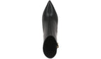 INC International Concepts Women's Sarishaa Zip Booties  Black Smooth Size 10