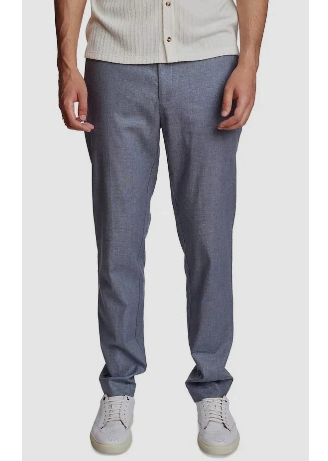 Paisley & Gray Men's Slim-Fit Carlton Chino Pants  Steel Linen Size M