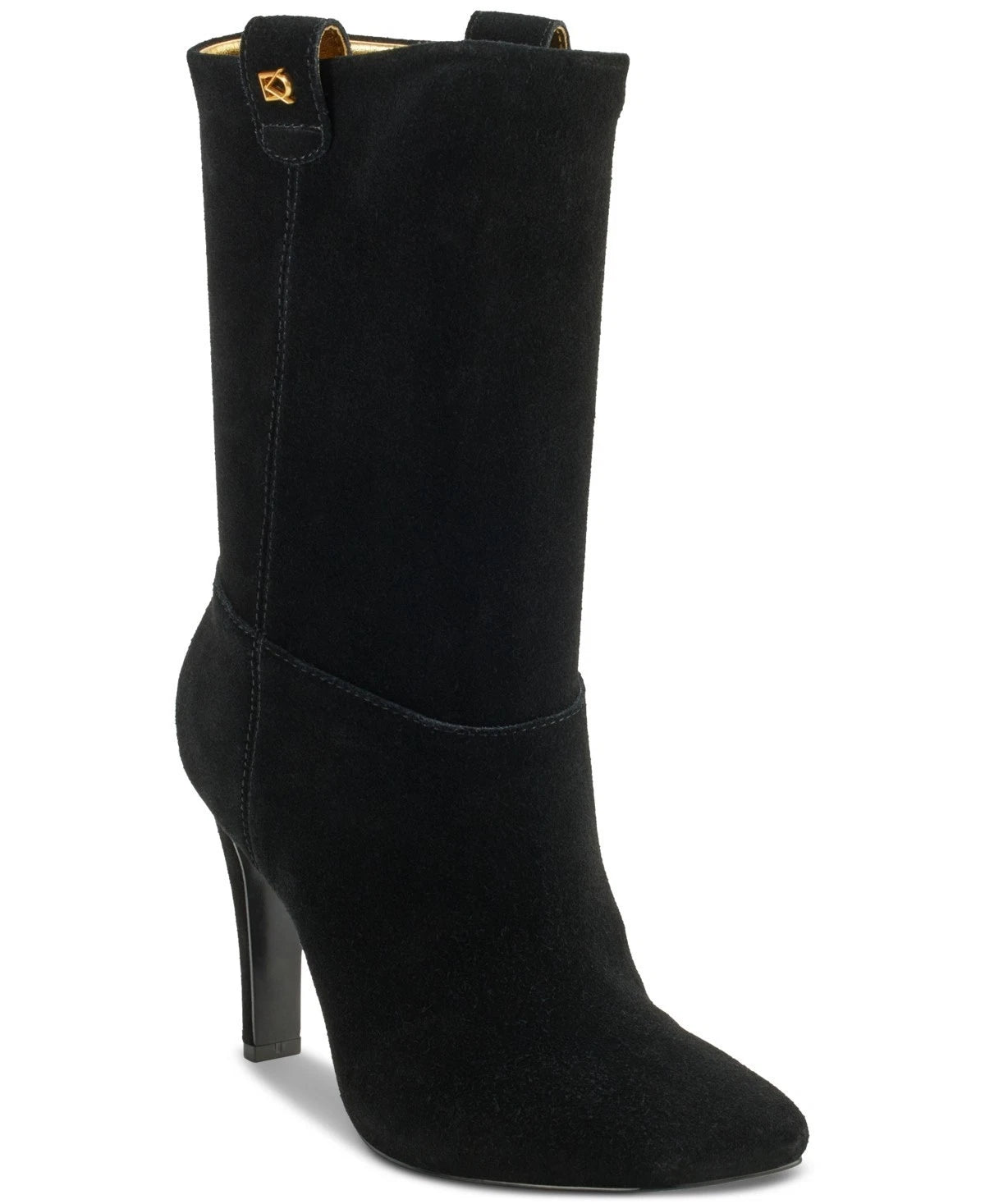 Donna Karan New York Women's Donna Slouch Boots  Black Size 9.5